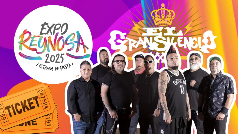 El rock se apoderará HOY de la Expo Reynosa 2025.