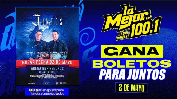 Concierto JUNTOS de Jorge Medina y Josi Cuen en Acapulco