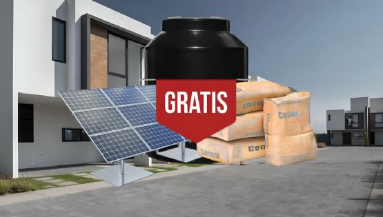 Vivienda para el Bienestar 2025: Así puedes obtener GRATIS Tinacos, paneles solares, cemento y captadores pluviales