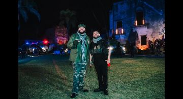 El Fantasma y Luis R. Conriquez hacen homenaje a la milicia