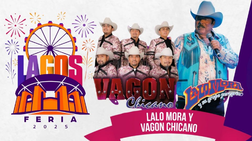 Estos son los artistas que se presentarán HOY en la Feria Lagos de Moreno 2025
