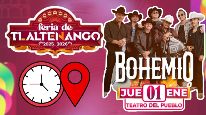 Feria Tlaltenango 2025-2026: ¿Qué artistas darán concierto HOY 1 de enero en Zacatecas? Programa completo