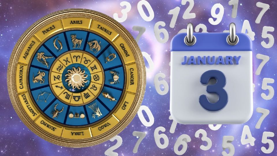Números de la suerte del 3 de enero para cada signo zodiacal.