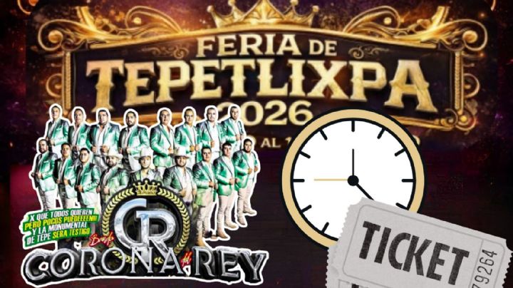 Feria Tepetlixpa 2026: ¿A qué hora empieza el concierto de Banda Corona del Rey HOY 30 de enero en el EDOMEX? Precio de los boletos