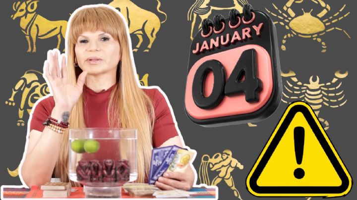 Horóscopo HOY 4 de enero: El mensaje URGENTE de Mhoni Vidente para cada signo