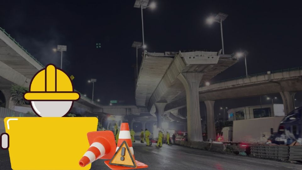 Horarios y cierres viales por obras de reconstrucción del Periférico Norte en el EDOMEX