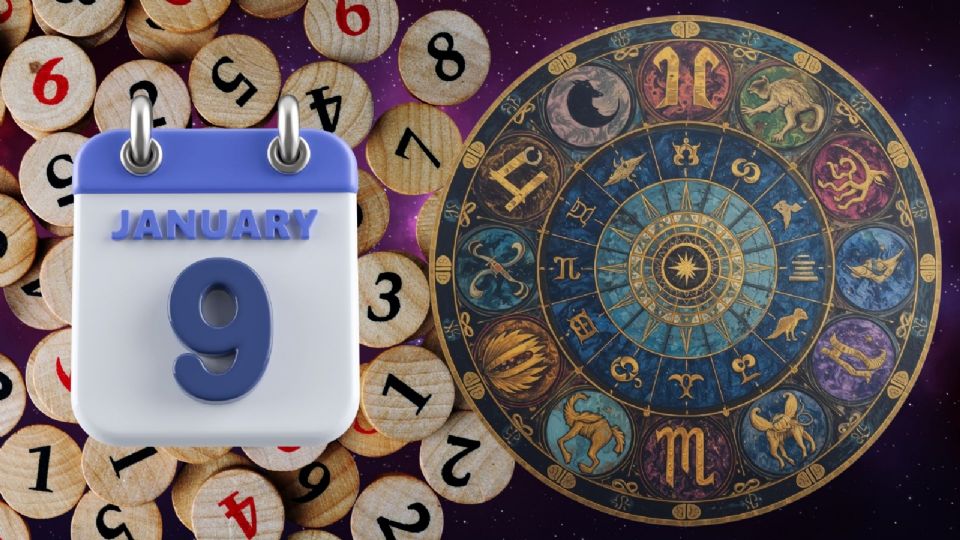 Números de la suerte del 9 de enero para cada signo zodiacal.