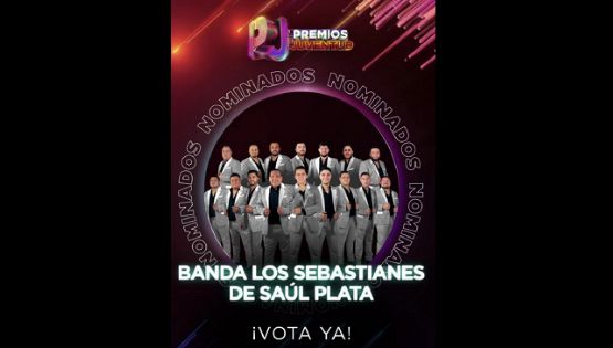 Los Sebastianes reciben felices nominación de Premios Juventud 2026