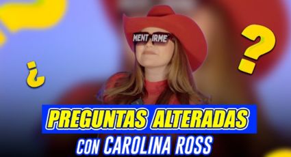 Carolina Ross se enfrenta a las preguntas alteradas