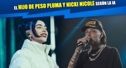 El hijo de Peso Pluma y Nicki Nicole según la IA