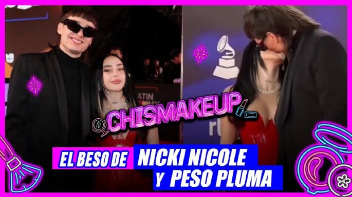 El beso de Nicki Nicole y Peso Pluma | Chismakeup con Karen Casillas