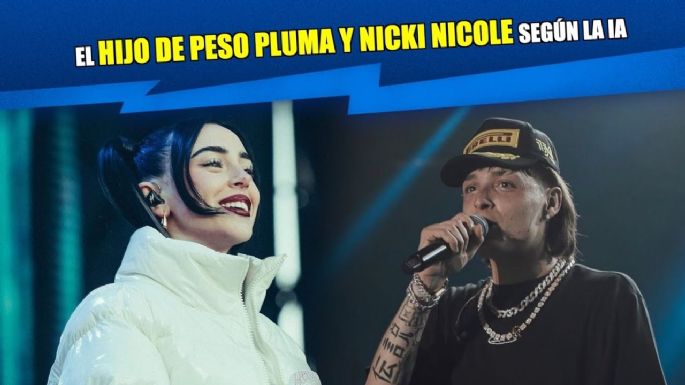 El hijo de Peso Pluma y Nicki Nicole según la IA