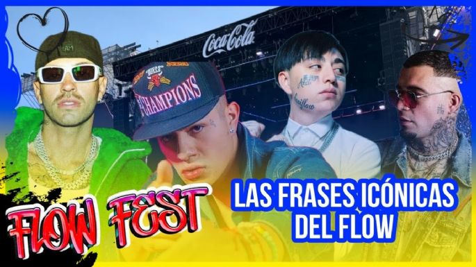 Las frases icónicas del reguetón según la gente del Flow Fest