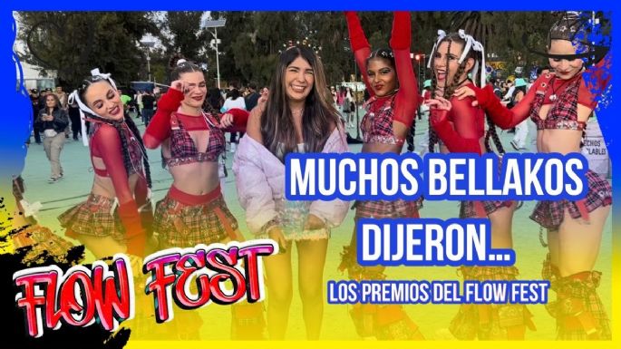 Los bellakos lo decidieron estos son los premios del Flow Fest