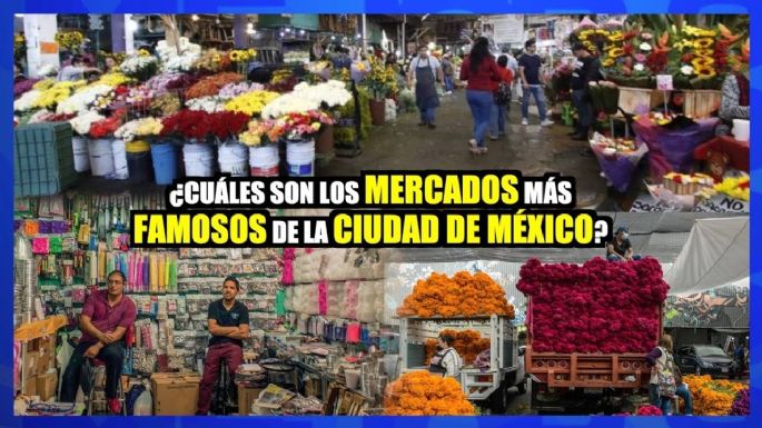 ¿Cuáles son los mercados más famosos de la Ciudad de México?