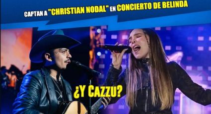 Imitador de Christian Nodal fue visto en concierto de Belinda