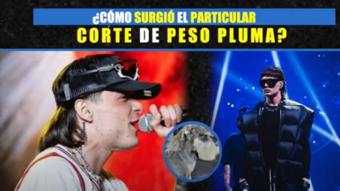 ¿Cómo surgió el particular corte de Peso Pluma?