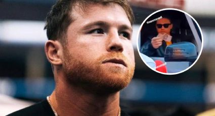 ¡Se pone espléndido! Captan al "Canelo" Álvarez regalando dinero