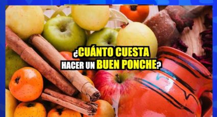 ¿Cuánto cuesta hacer un buen ponche?