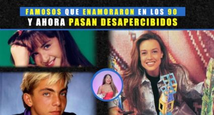 Famosos que enamoraron a sus fans en los 90s y ahora pasan desapercbidos