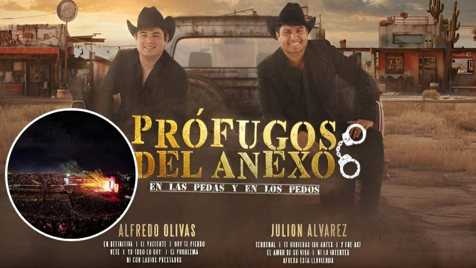 Alfredo Olivas y Julión Álvarez presentan Prófugos del Anexo