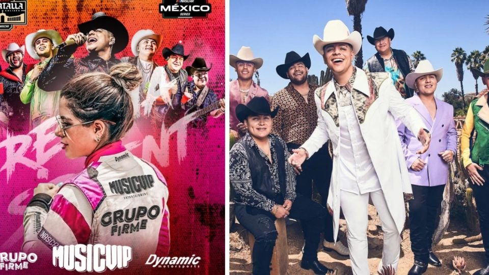 Grupo Firme se pone el casco junto a Regina Sirvent