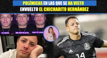 Polémicas en las que se ha visto envuelto el Chicharito Hernández