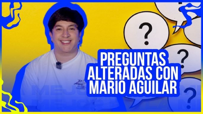 ¿Crees en el Poliamor? Mario Aguilar en las preguntas alteradas