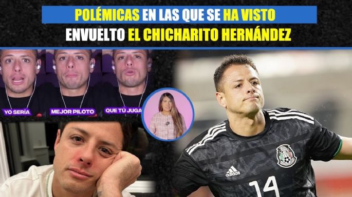 Polémicas en las que se ha visto envuelto el Chicharito Hernández