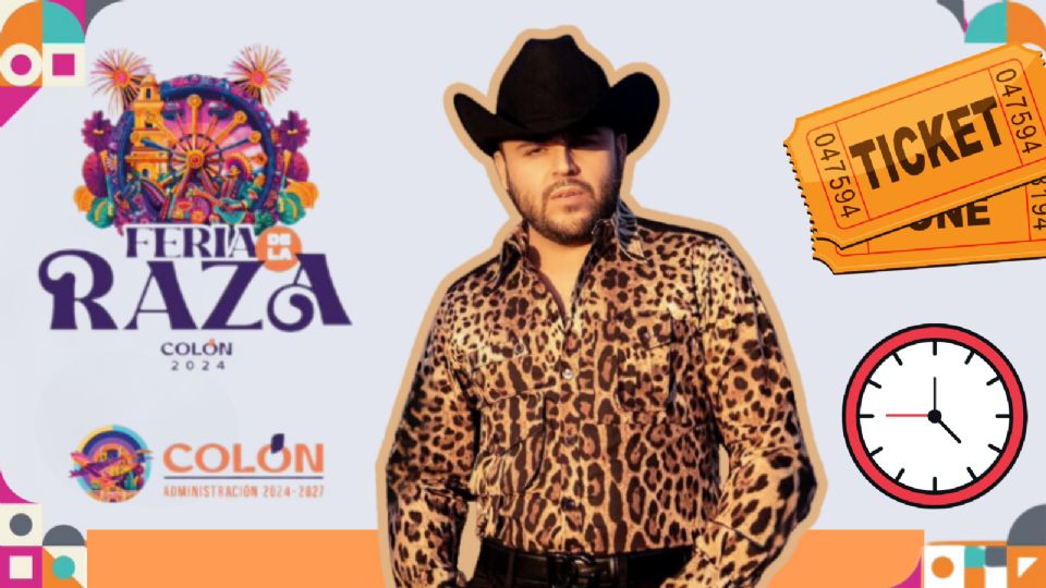 Gerardo Ortiz se encargará del último concierto estelar de la Feria de la Raza 2024