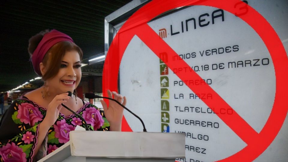 ¿Cuándo será el cierre de estaciones de la Línea 3 del Metro?