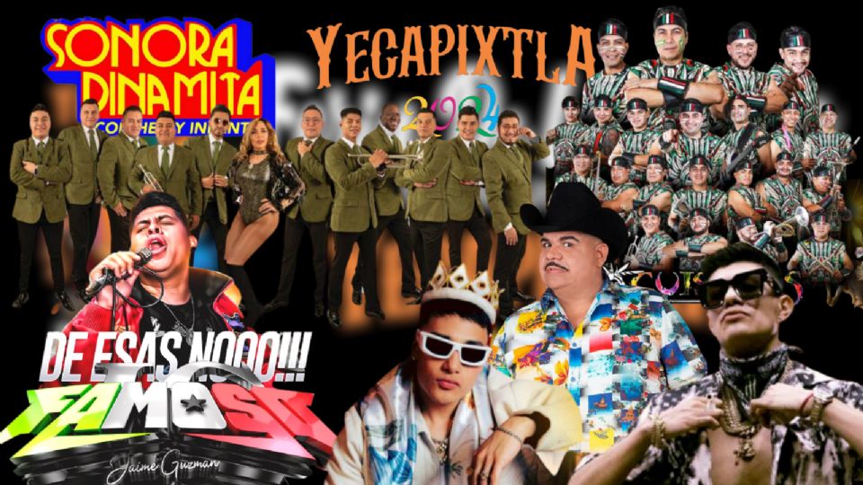 Estos son los artistas que se presentarán esta semana en la Feria de la Cecina Yecapixtla 2024