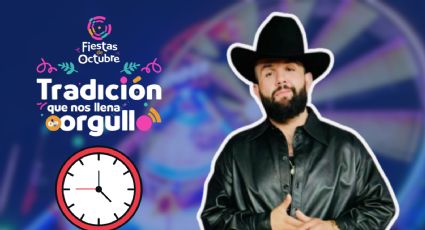 Fiestas de Octubre 2024: ¿A qué hora empieza el concierto de Carín León en el Palenque HOY 24 de octubre?