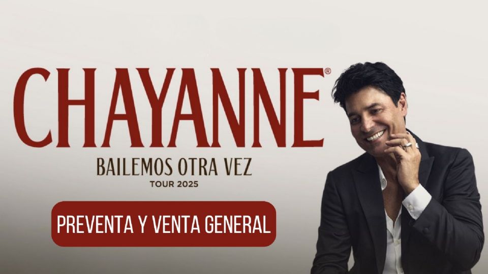 Conoce la fechas de preventa y venta general para la gira de Chayanne.