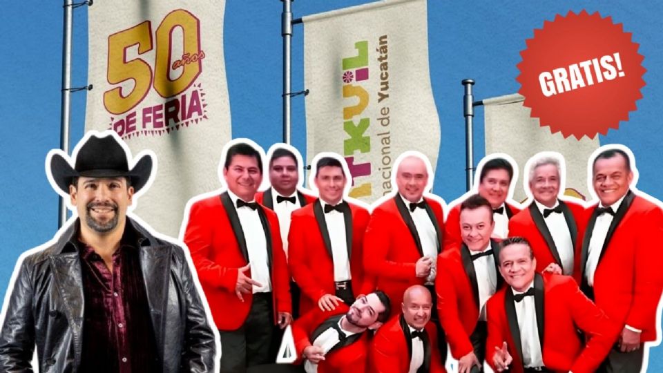 Conciertos gratis en la Feria de Yucatán 2024