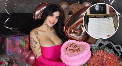 Karely Ruiz recibe carta de cumpleaños de su futura bebé; esto es lo que dice