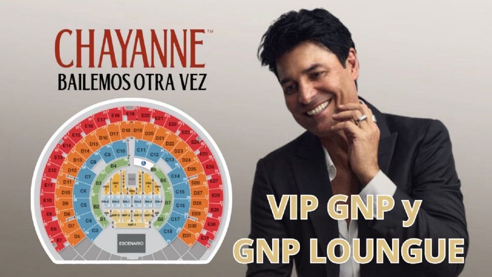 Esto incluyen los paquetes VIP para el concierto de Chayanne en CDMX.