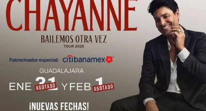 Chayanne anuncia nuevas fechas para su concierto en Guadalajara: ¿Cuándo, preventa y venta general?