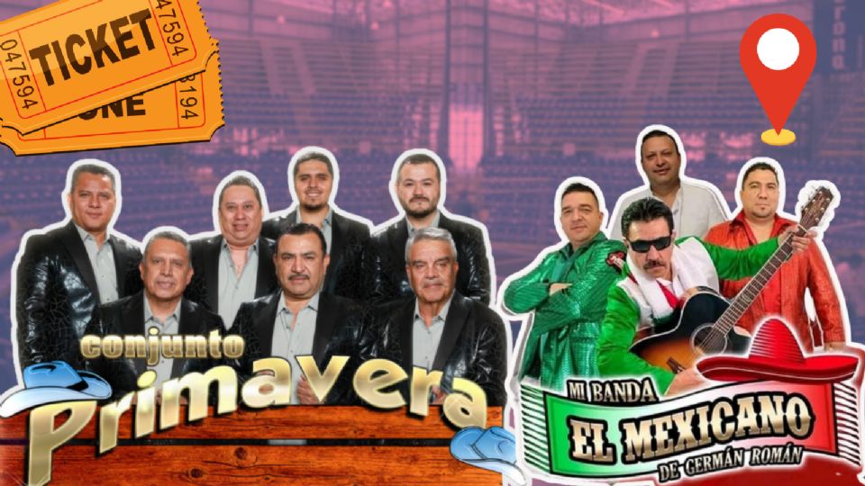 Conjunto Primavera y Mi Banda El Mexicano ofrecerán un concierto en Querétaro