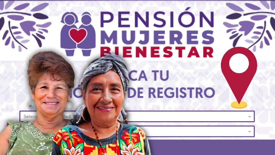 ¿Cómo ubicar el módulo de registro para la Pensión Bienestar para mujeres?