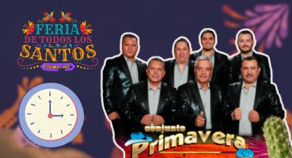 Feria de Todos los Santos Colima 2024: ¿A qué hora empieza el concierto de Conjunto Primavera HOY 10 de noviembre en el Palenque?