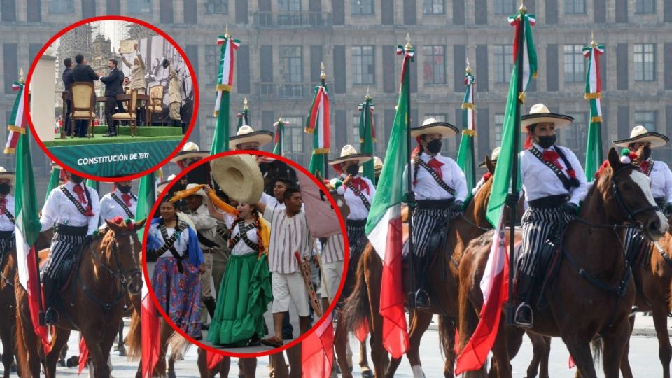 Elementos de la Guardia Nacional, la Fuerza Aérea y el Ejército Mexicanos, serán parte del evento para conmemorar la Revolución Mexicana.