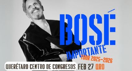 Boletos Miguel Bosé en Querétaro: Precios y zonas para su concierto en el Centro de Congresos