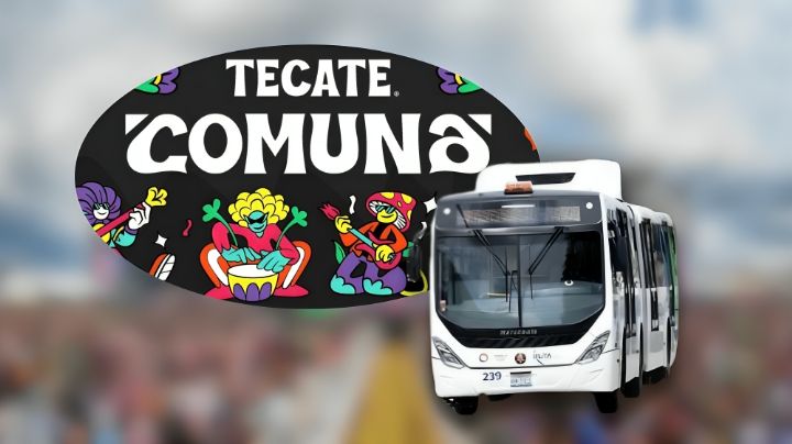 ¿Cómo llegar al Tecate Comuna 2024 en Puebla? Precios y horarios de la ruta nocturna