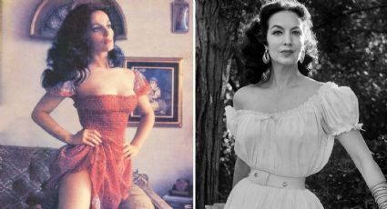 Sasha Montenegro le quitó a María Félix el título de la cintura más pequeña del cine