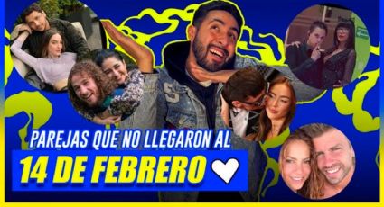 Parejas que no llegaron al 14 de febrero