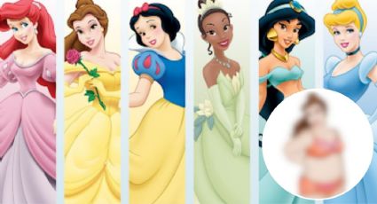 Así se verían las princesas de Disney si fueran mujeres ‘curvy’