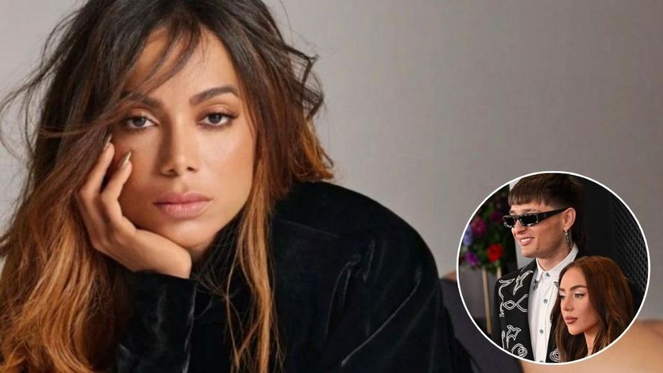 Anitta, reaccionó con incomodidad a una pregunta que le realizaron sobre Peso Pluma y Nicki Nicole.