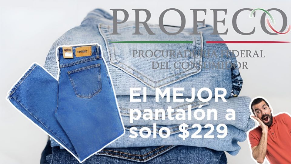 Este es el mejor pantalón de mezclilla calificado por Profeco