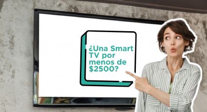 Aprovecha la Smart TV más económica de 32" por menos de $2500 ¿Dónde encontrarla?